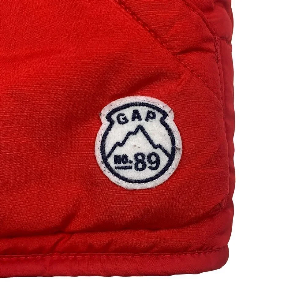 Baby Gap Warm/Comfy/Cozy Sherpa Lined Red Puffer Vest Size 3 Years